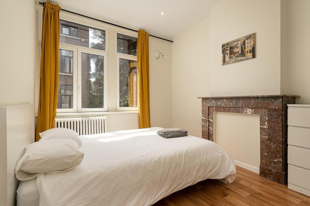 Le Calme En Plein Centre Ville: Maison 4Ch 4Sdb Liege Ngoại thất bức ảnh